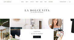 Desktop Screenshot of ladolcevitablog.com